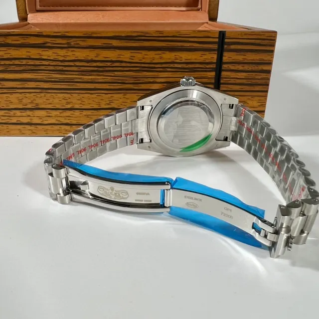 Rolex Datejust 41 Cadran Diamanté Acier Inoxydable Montre Mécanique 3