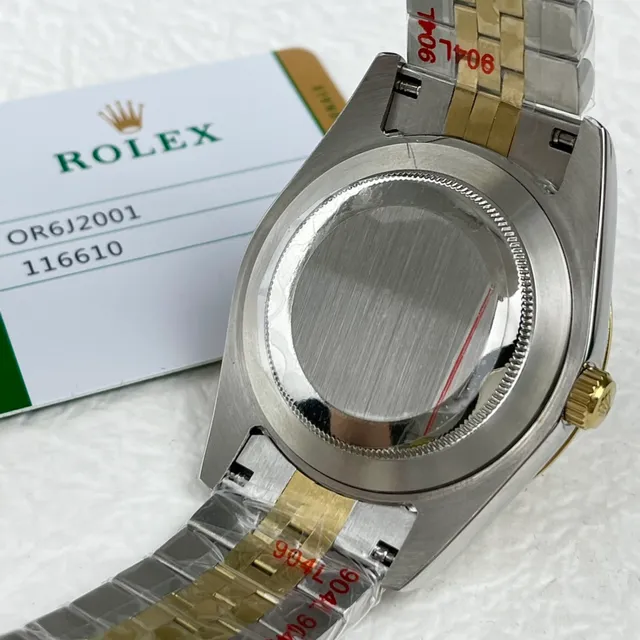 Rolex Sky-Dweller Two-Tone Gold Dial Mechanical Watch 4