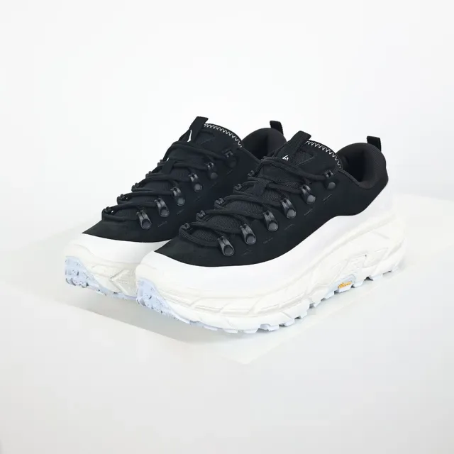 Salomon Black White Chunky Trail-Inspired Sole Suede Upper Running Shoes 2
