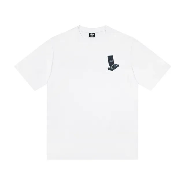 Stussy Domino Motif Graphic T-Shirt 4