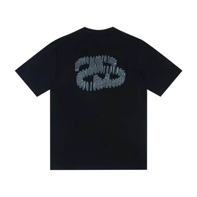 Stussy Domino Motif Graphic T-Shirt 5