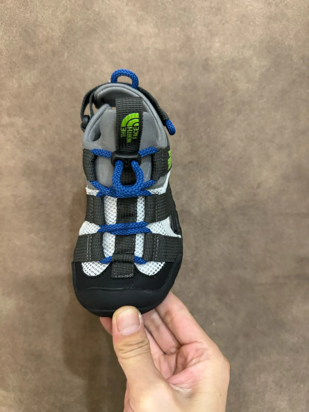 The North Face Beige Black Multi-Strap Hook-and-Loop Closure Casual Sandals 12