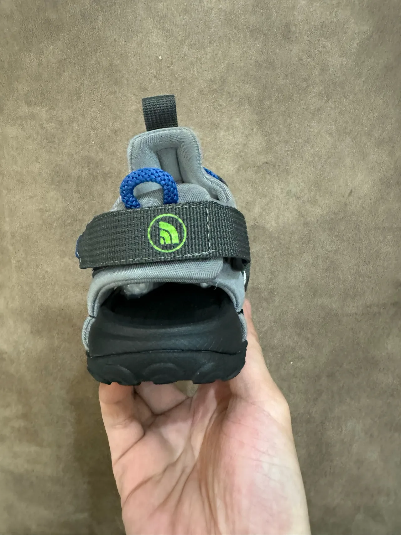 The North Face Beige Black Multi-Strap Hook-and-Loop Closure Casual Sandals 15