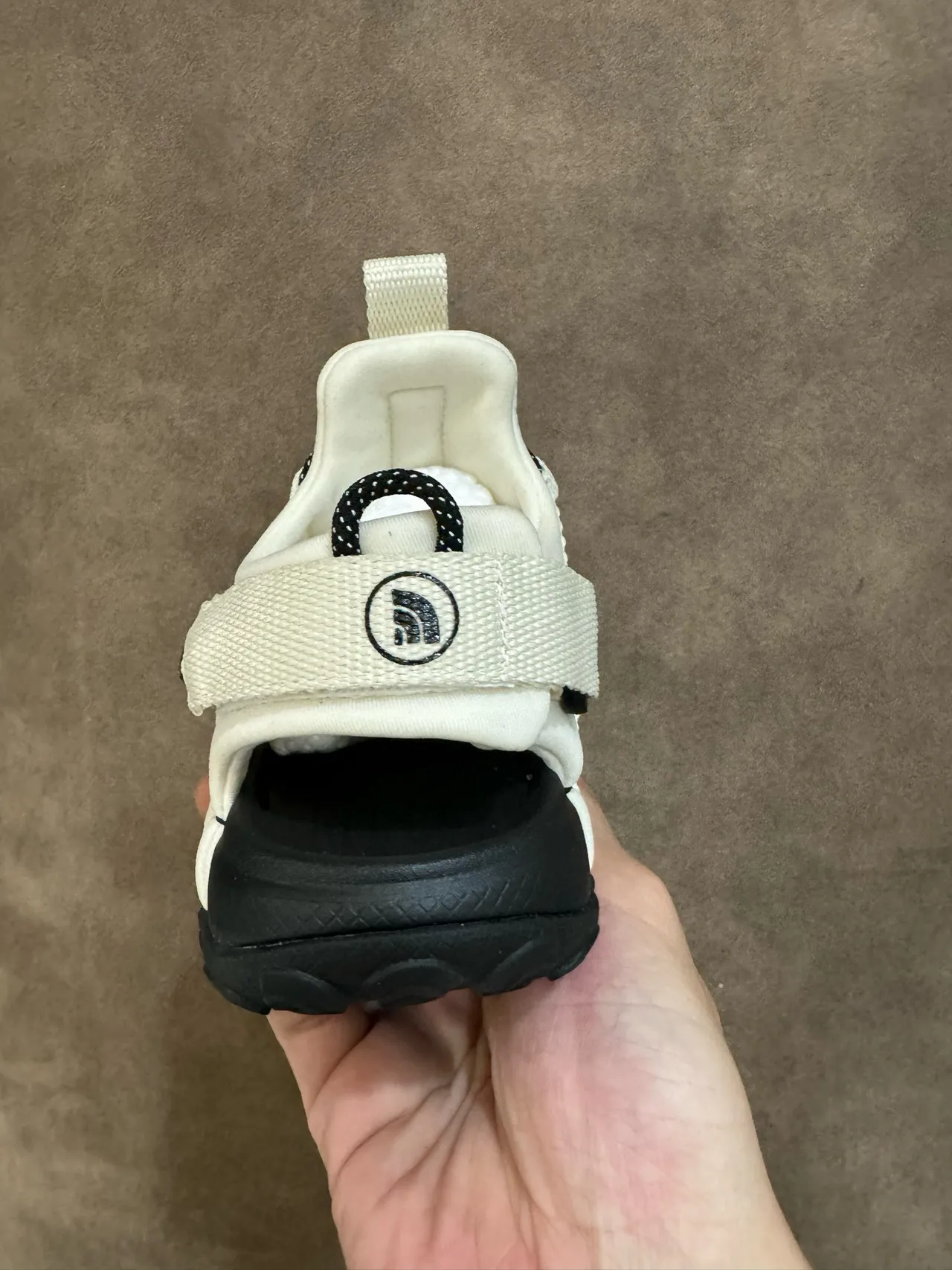 The North Face Beige Black Multi-Strap Hook-and-Loop Closure Casual Sandals 20