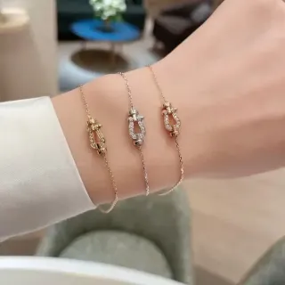 Tiffany & Co. Gold Silver Pavé-Set Mariner's Clasp Delicate Chain Link Bracelet