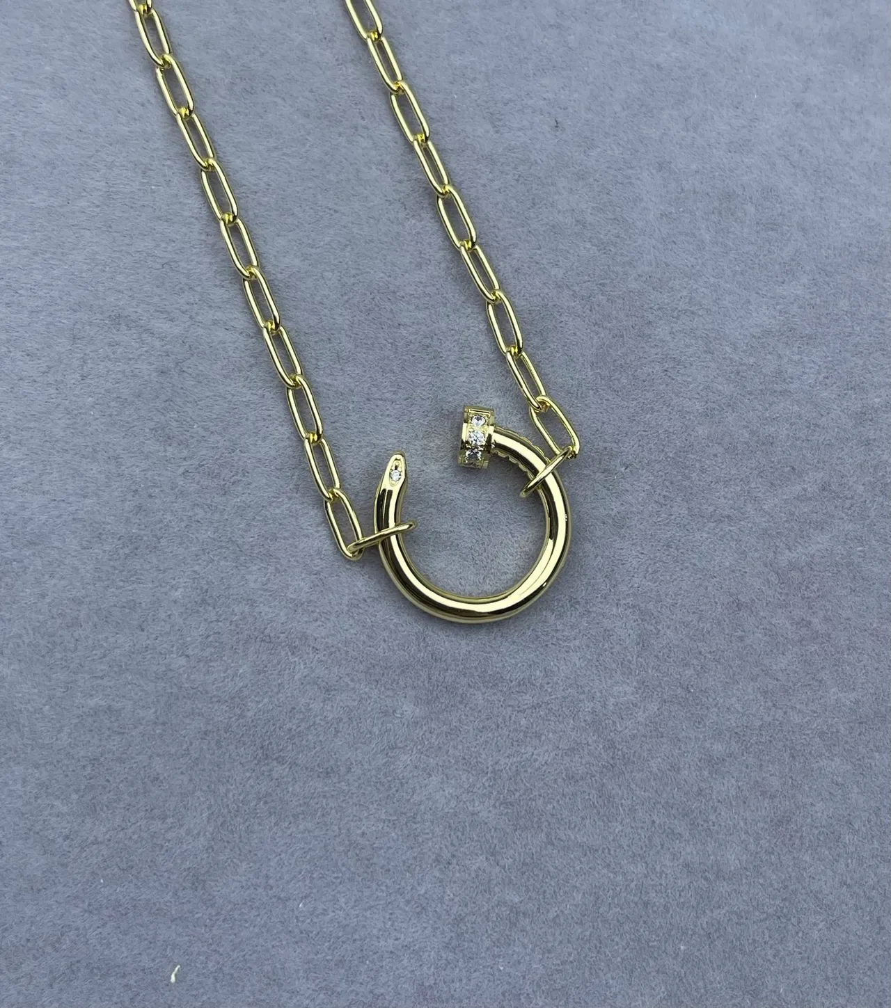 Tiffany & Co. Juste un Clou Collar colgante en forma de C 4