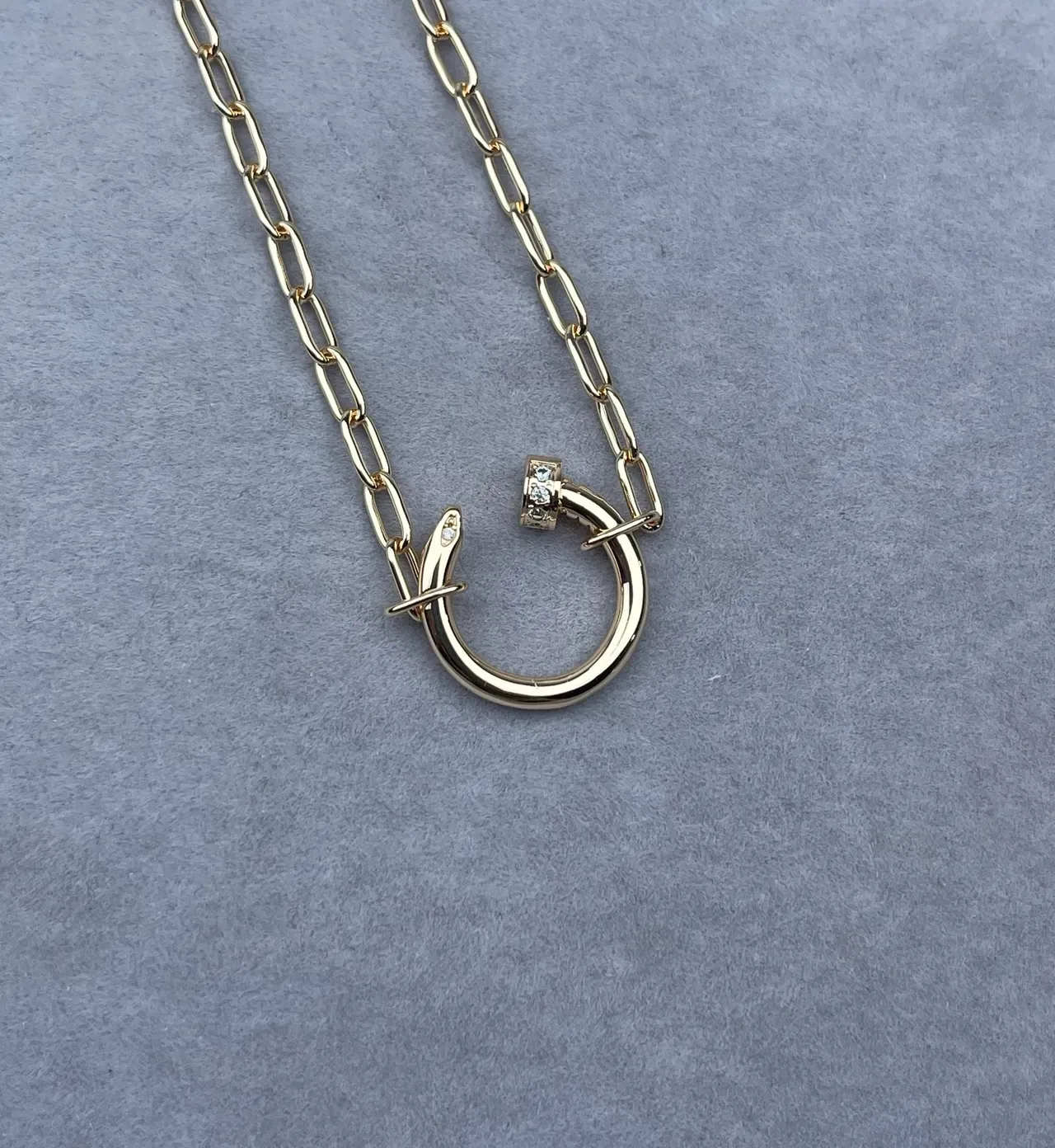 Tiffany & Co. Juste un Clou Collar colgante en forma de C 6