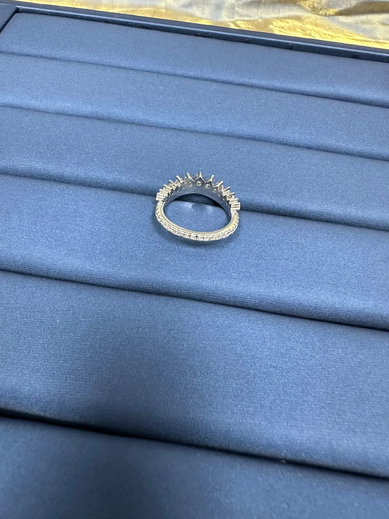 Tiffany & Co. Pavé-Set Multi-Row Diamond Ring 5