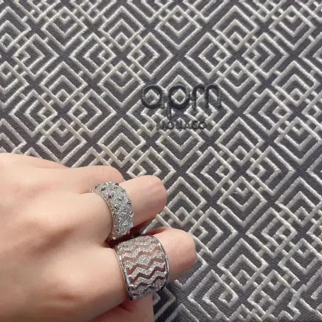 Tiffany & Co. Pavé-Set Wide Band Ring 3