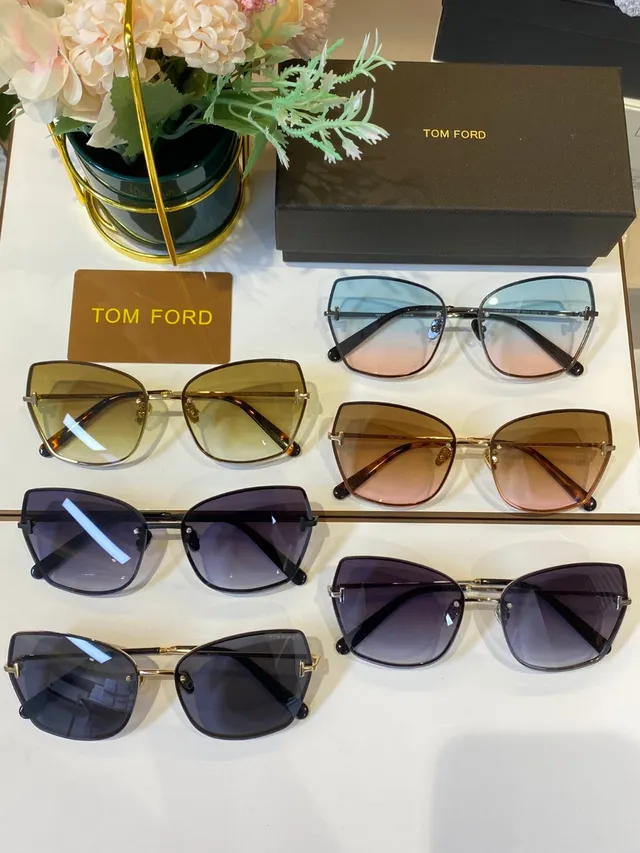 Tom Ford Angular Shield Gradient Sunglasses 4
