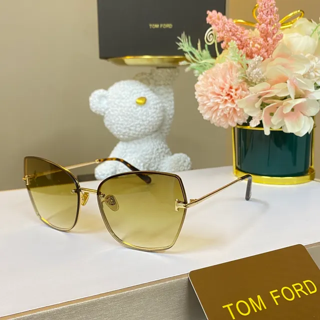 Tom Ford Angular Shield Gradient Sunglasses 5