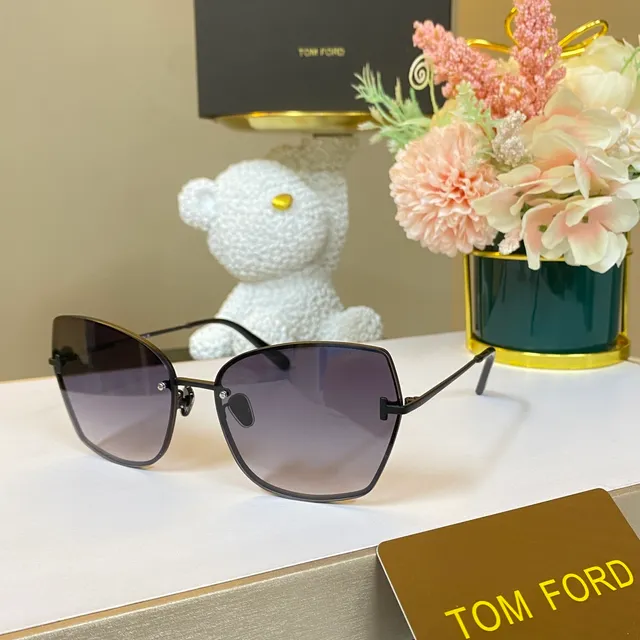 Tom Ford Angular Shield Gradient Sunglasses 6