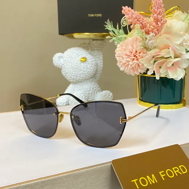 Tom Ford Angular Shield Gradient Sunglasses 7