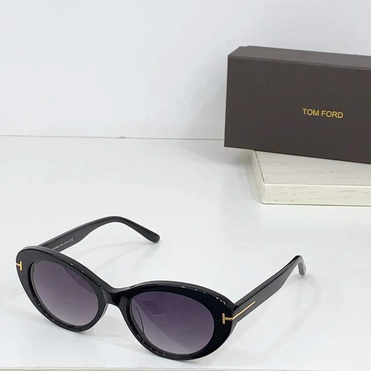 Tom Ford TF-1171 Black Oval Sunglasses 5