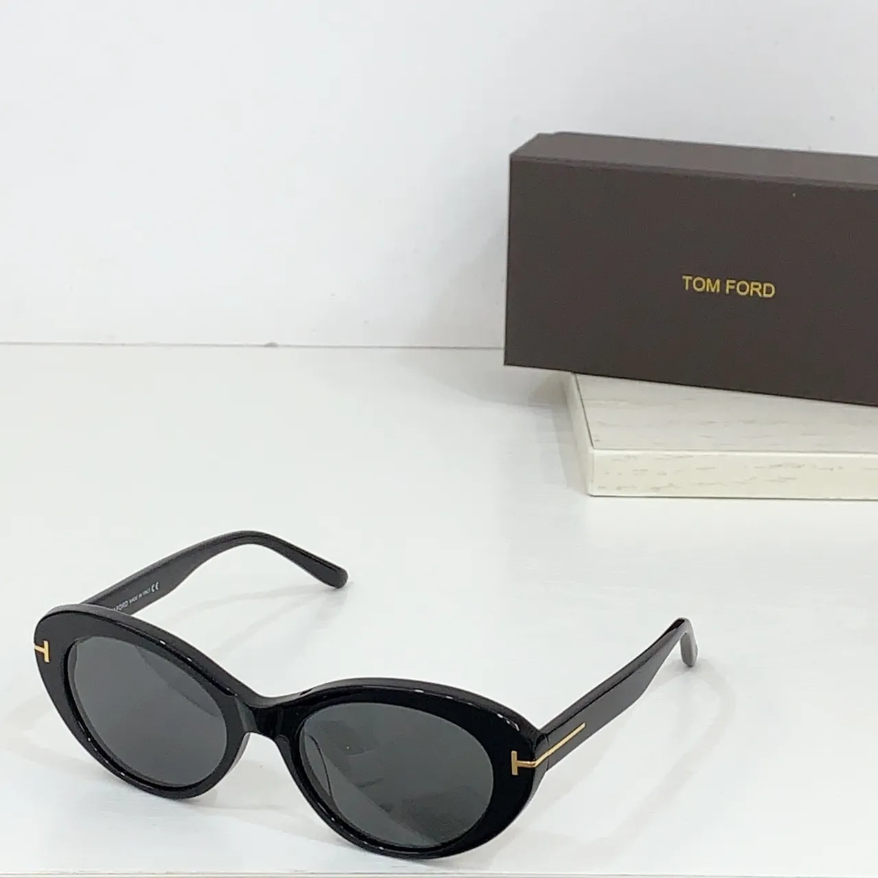 Tom Ford TF-1171 Black Oval Sunglasses 6