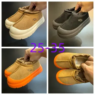 UGG Tasman بيج أبيض سليب أون منصة كاجوال أحذية