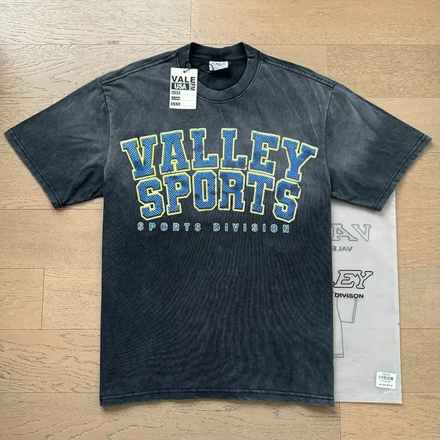 Vale Forever Valley Sports T-shirt graphique délavé à l'acide effet usé 3