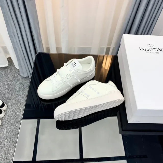 Sneakers Lifestyle Valentino Rockstud Studded Tout Blanc 2