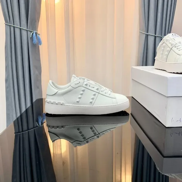 Sneakers Lifestyle Valentino Rockstud Studded Tout Blanc 5