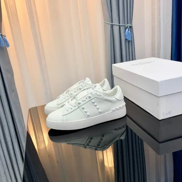 Sneakers Lifestyle Valentino Rockstud Studded Tout Blanc 7