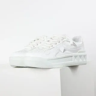 Valentino Rockstud Zapatillas Lifestyle Plataforma Blancas