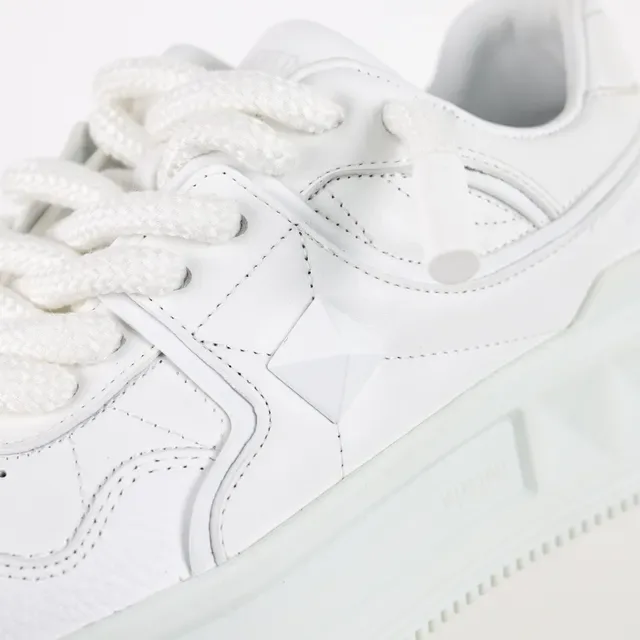 Valentino Rockstud White Platform Lifestyle Sneakers 6