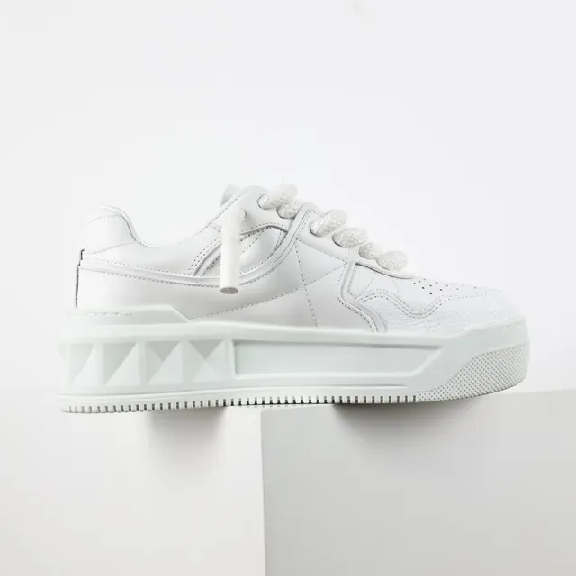 Valentino Rockstud White Platform Lifestyle Sneakers 7