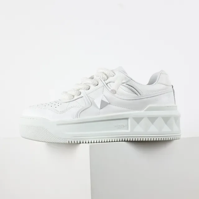 Valentino Rockstud White Platform Lifestyle Sneakers 9