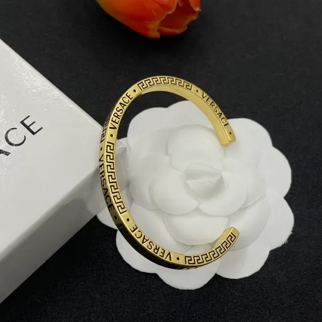 Versace Odissea Gravado Greca Chave Pulseira de Punho 5