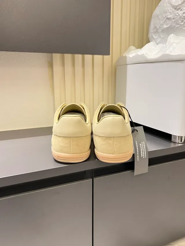Zegna Beige Brown Suede Upper Gum Sole Lifestyle Sneakers 2
