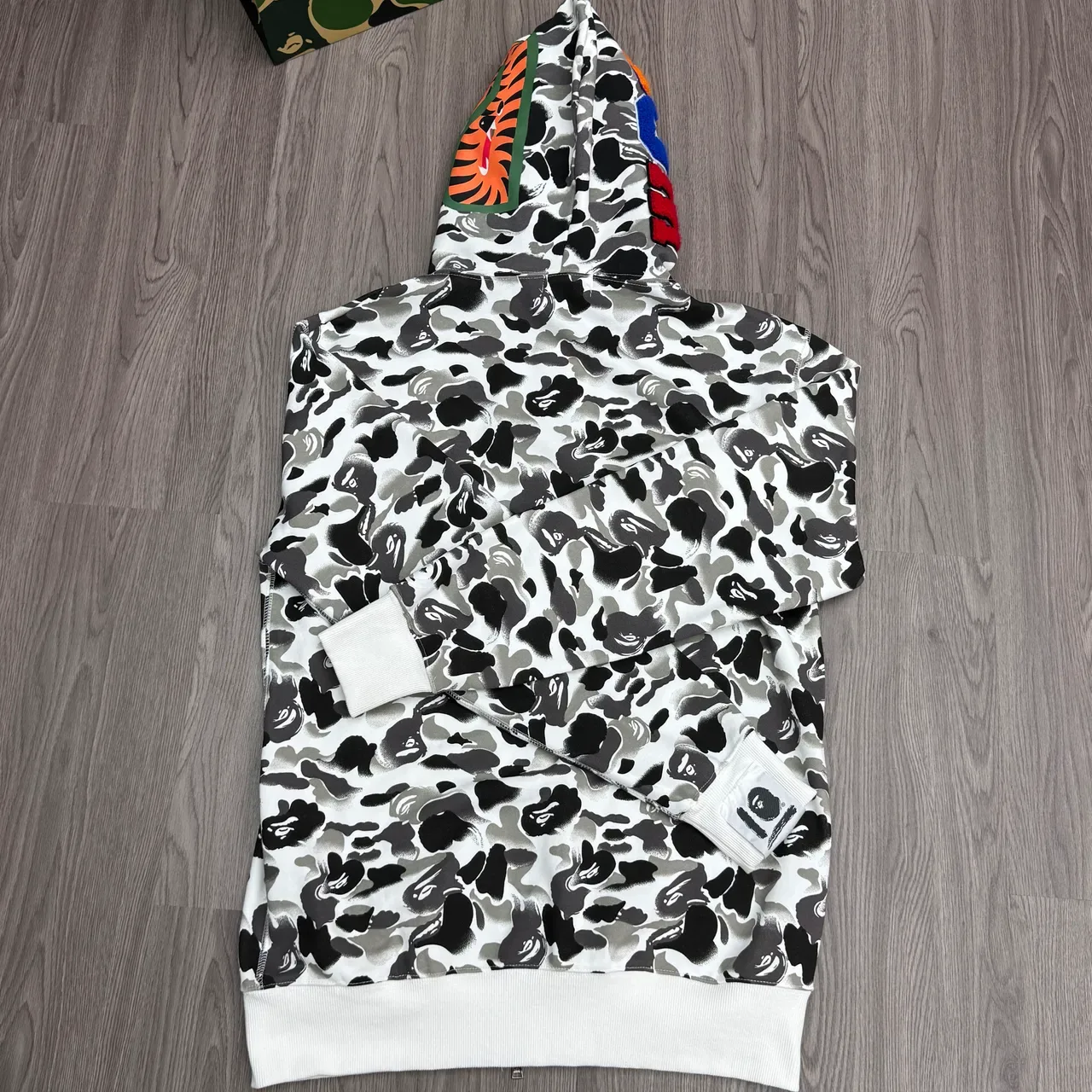 A Bathing Ape ABC Camo Multi-Logo Hoodie 3