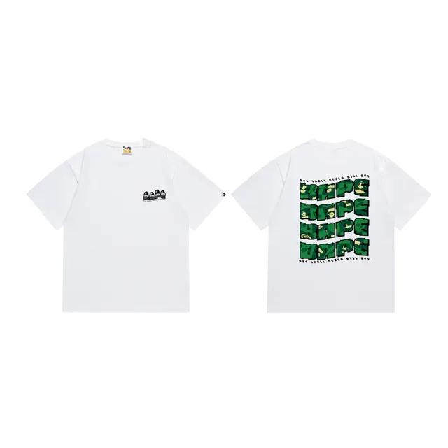 A Bathing Ape APE Shall Never Kill APE Graphic Print Black T-Shirt 4