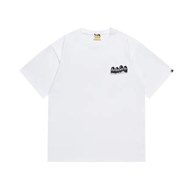 A Bathing Ape APE Shall Never Kill APE Graphic Print Black T-Shirt 7