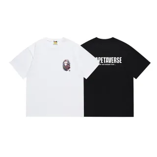 A Bathing Ape APETaverse ग्राफिक प्रिंट क्रू-नेक टी-शर्ट