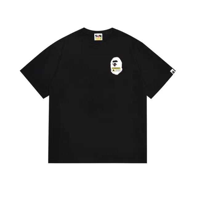 A Bathing Ape Graphic Print Black T-Shirt 7