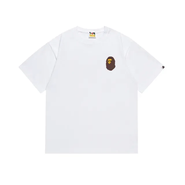 A Bathing Ape Multi-Logo Graphic Black T-Shirt 7