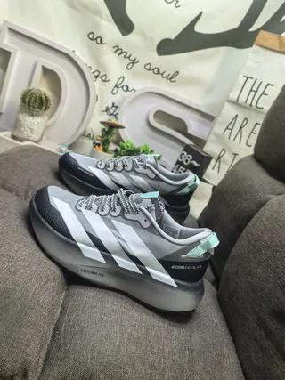 Adidas Adios Pro Evo SL ATR Gray White Black Mint Chaussures de course 7