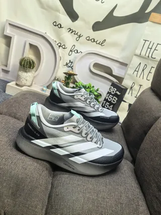 Adidas Adios Pro Evo SL ATR Gray White Black Mint Chaussures de course 9