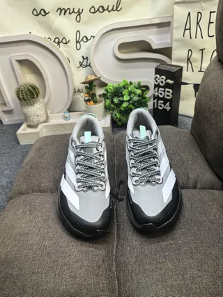Adidas Adios Pro Evo SL ATR Gray White Black Mint Chaussures de course 10