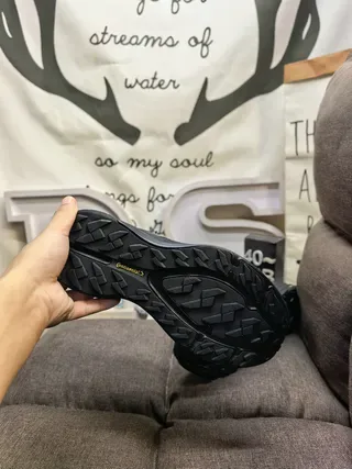 Adidas Black Gray Chunky Rugged Sole Mesh-and-Synthetic Upper Lifestyle Sneakers 4