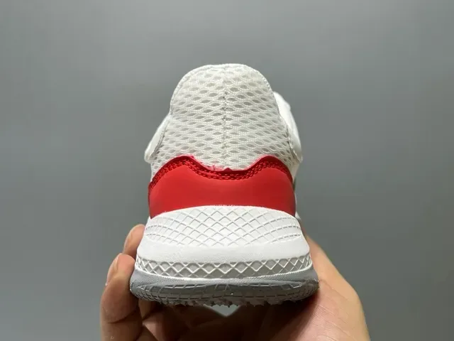 Adidas Black White Mesh Upper Velcro Strap Lifestyle Sneakers 11