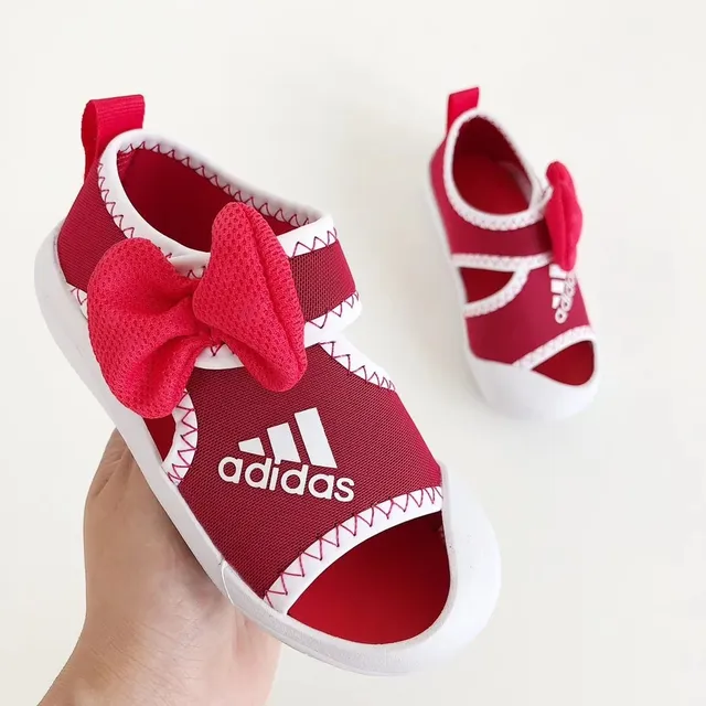 Adidas Bleu Jaune Ouvert Doigt Sangle Velcro Sandales Casual 8