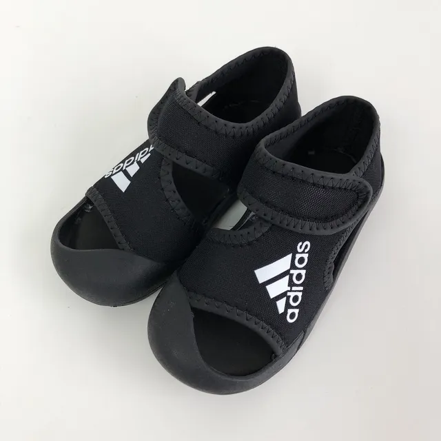 Adidas Bleu Jaune Ouvert Doigt Sangle Velcro Sandales Casual 13