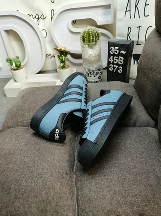 Adidas Brown Black Low-Top Leather Upper Lifestyle Sneakers 6