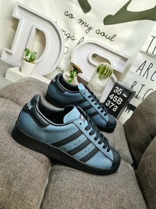 Adidas Brown Black Low-Top Leather Upper Lifestyle Sneakers 9