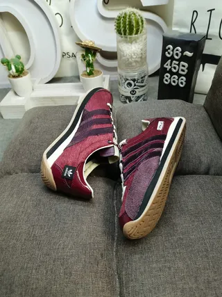 Adidas Burgundy Black Low-Top Textile Upper Lifestyle Sneakers 6