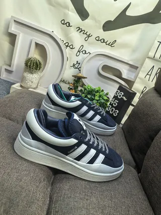 Adidas Campus Black and White Lifestyle Sneakers 9