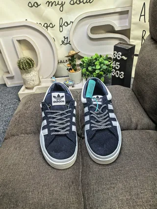 Adidas Campus Black and White Lifestyle Sneakers 10