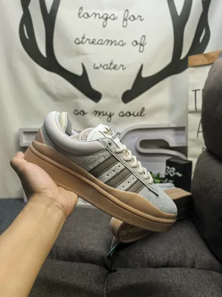 Adidas Campus Black and White Lifestyle Sneakers 15