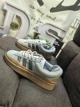 Adidas Campus Black and White Lifestyle Sneakers 17